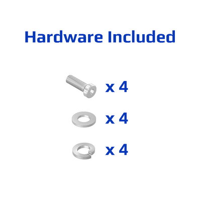 31-RPD4-5 MODULAR SOLUTIONS CASTER 4 IN, RIGID TOP PLATE TOP FLAT PLATE/BALL BEARING
